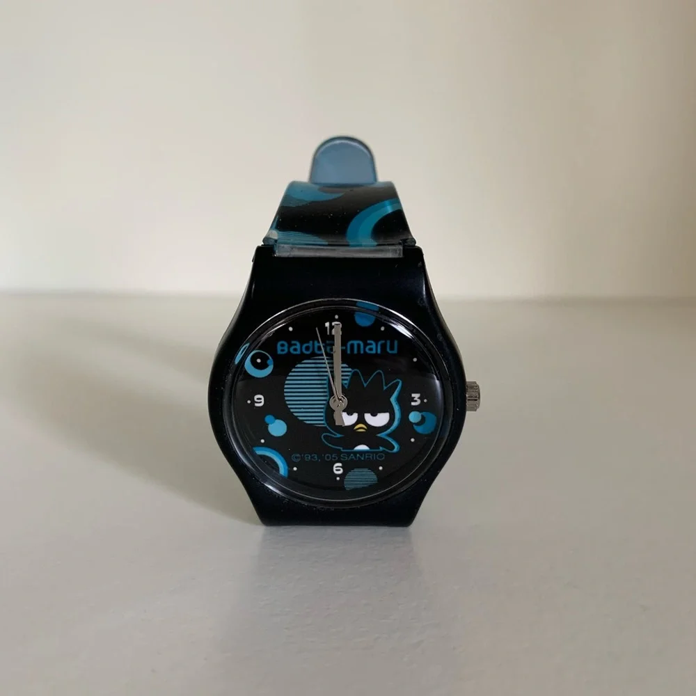 Hold Y2k badtz Maru jelly watch